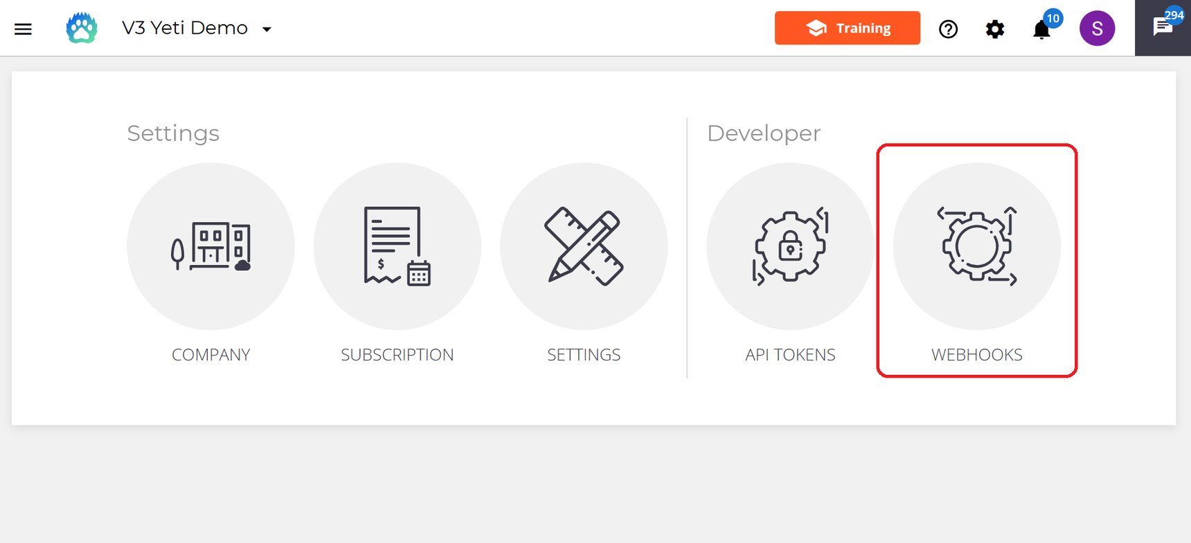 Webhooks