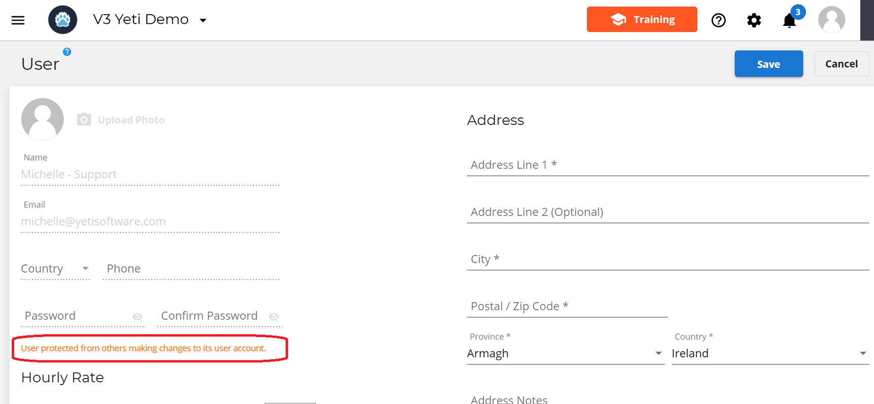 Creating and Editing Users